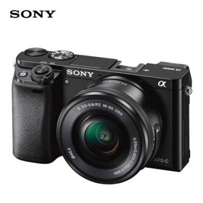 索尼（SONY）ILCE-6000L APS-C單鏡頭微單相機(jī)/照相機(jī) 黑色（約2430萬(wàn)有效像素 16-50mm鏡頭 a6000/α6000）